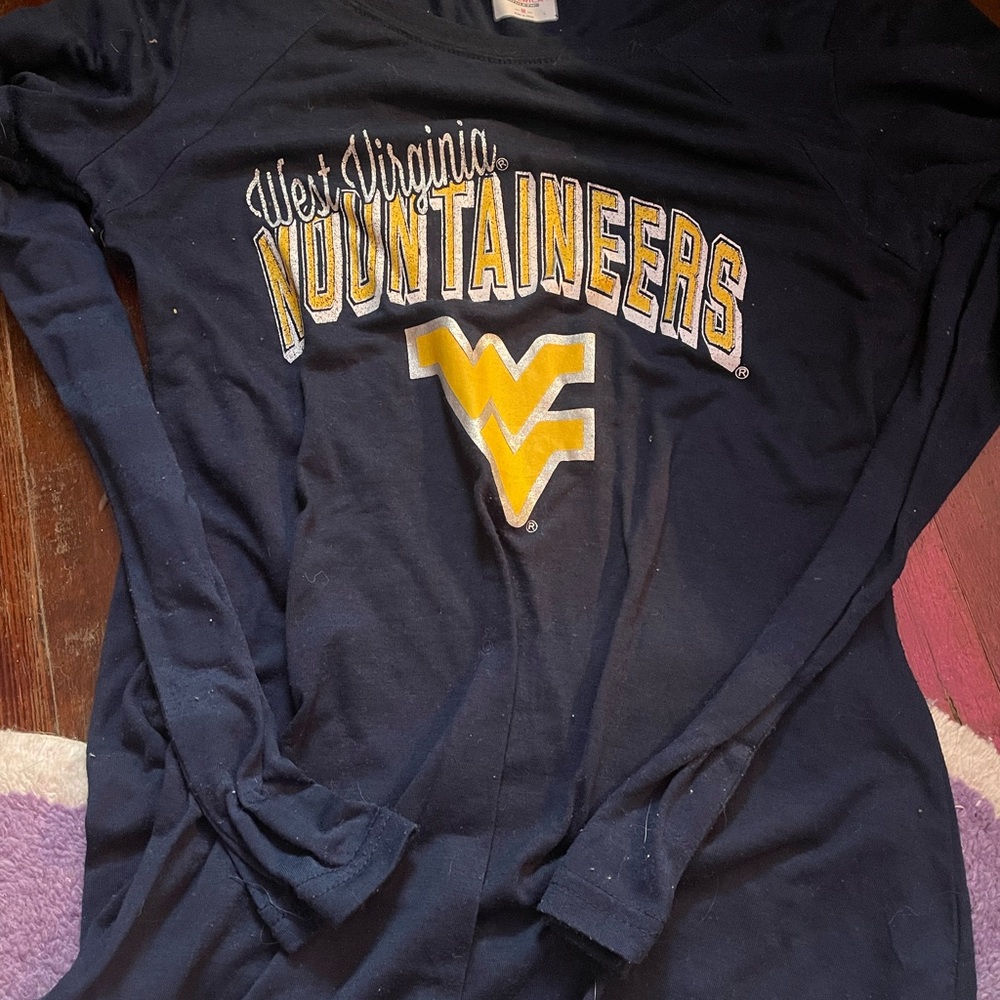 West Virginia Mountaineer long sleeve T